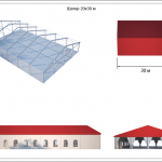 Шатер большой 20х30
